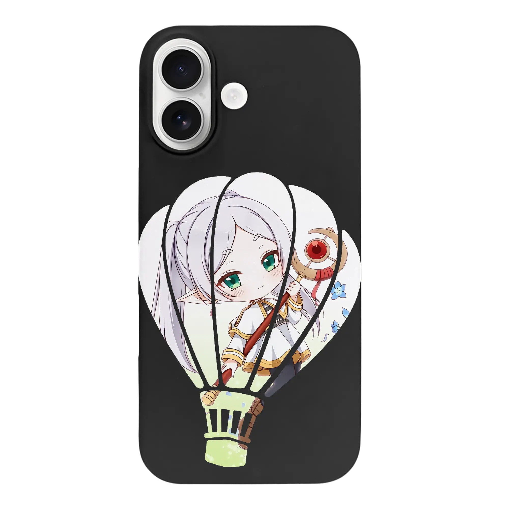 葬送のフリーレン（Frieren） グッズ,フリーレン（Frieren） - iPhone 17 シリーズ シリコンケース 薄型 耐衝撃 指紋防止 ソフトタッチカバー 精密フィット 傷防止 保護ケース iPhone 17/17 Air/17 Pro/17 Pro Max 対応